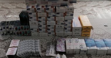 ضبط أدوية مهربة وأخرى خاصة بالتأمين الصحى بصيدليات فى الغربية