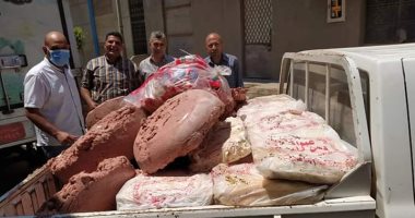 صور .. ضبط طن و242 كيلو لحوم ومصنعات غير صالحة للاستهلاك الأدمى بالمنوفية 