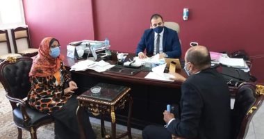 نائب محافظ دمياط يبحث آليات مراجعة أعمال بناء العقارات المرخصة