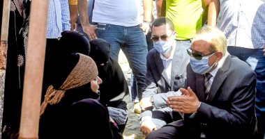 محافظ كفرالشيخ يتابع جهود البحث عن جثة مفقودة ببلطيم ويقدم واجب العزاء