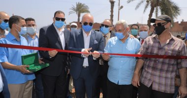 محافظ بنى سويف: تشغيل مشروع الصرف بـ"أبو سليم" بتكلفة 10 ملايين جنيه
