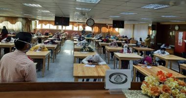 صور .. عقد امتحانات القبول للمعهد الفنى للتمريض بالتأمين الصحى ببنى سويف 