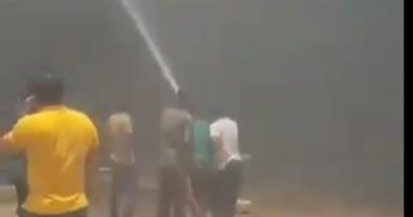 إعلام إيران: حريق يلتهم مصنع سفن بمدينة بوشهر.. فيديو