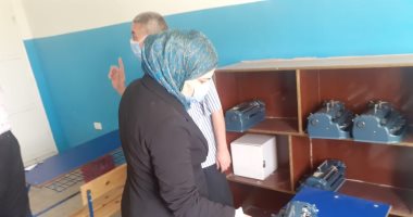 وكيل تعليم بنى سويف : إلتزام لجان الثانوية العامة للمكفوفين بالإجراءات الوقائية 