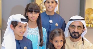 ابنتا محمد بن راشد تحتفلان بعيد ميلاده بقصيدة شعر وصور نادرة: اليوم يوم الفخر