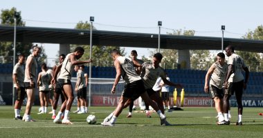 شاهد التدريب الأخير لريال مدريد قبل مباراة التتويج بالليجا أمام فياريال