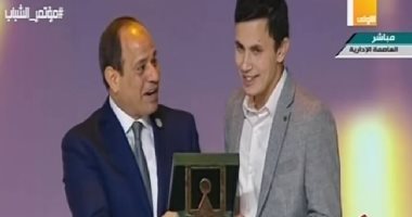 محمد كيلانى يرزق بمولودته الأولى.. أتمنى أن تفخر بتكريمى من الرئيس السيسى