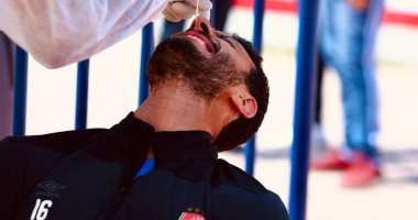 الأهلي يجرى مسحة كورونا بعد التعادل مع الإنتاج فى الدورى.. صور
