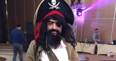 شريف مدكور على طريقة pirates of the caribbean فى أحدث ظهور له .. صورة