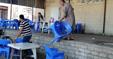  تحرير 19 محضرا للمطاعم والمقاهى فى حملة جنوب بنى سويف 
