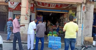 22 قرار غلق وتشميع لمحلات تعمل بدون ترخيص فى دمياط الجديدة 