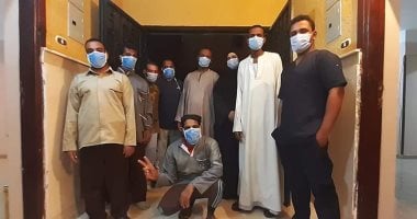 ارتفاع حالات الشفاء فى عمارة العزل بقرية الدير إلى 6 متعافين من فيروس كورونا