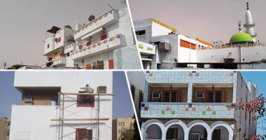 تنشر البهجة وتدعم النظام.. المحافظات تطبق قرار طلاء واجهات المنازل.. البيج الفاتح يُجمل منازل الأقصر دعما للسياحة.. الأبيض يزين بيوت الوادى الجديد.. زخرفة 200 منزل بأسوان.. وإنهاء طلاء 2980 مبنى بالشرقية.. صور