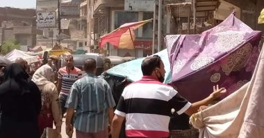 حى ثان المحلة يشن حملة مكبرة لرفع الاشغالات .. صور 