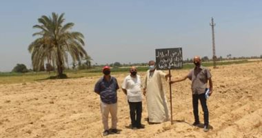 استرداد 74 فدان بالظهير الصحراوى الشرقى بمطاى المنيا .. صور