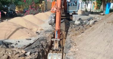 مشروع إحلال الصرف الصحى بمدينة كلابشة بأسوان يخدم 8 قرى.. صور