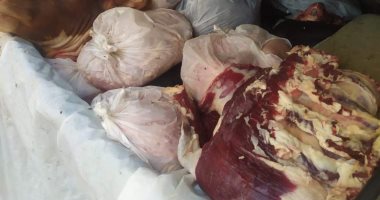ضبط 182 كيلو لحوم غير صالحة للاستهلاك الآدمى أثناء توزيعها على المطاعم بالفيوم