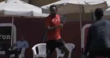 كهربا يخدع محمد الشناوى بهدف ذكى فى تدريبات الأهلى.. فيديو وصور