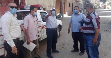 رئيس مدينة طنطا يعاين الطرق الجاري رصفها بسبرباى ونواج.. صور