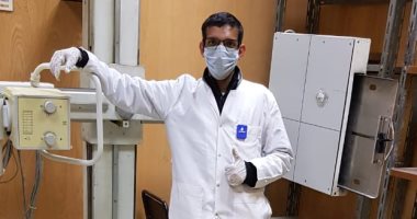 الجيش الأبيض.. "على" فنى أشعة بمستشفى الصدر بأسيوط في مواجهة كورونا