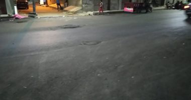 صور.. تغطية بيارات كفر الإشارة بالزقازيق بعد سقوط طفل بسبب الطيارة الورق