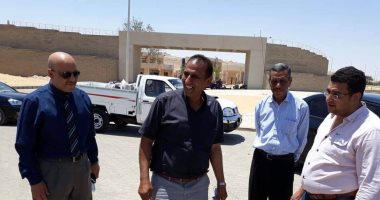 رئيس جامعة أسوان يتفقد مستشفى اليوم الواحد الجديدة تمهيدا لافتتاحها