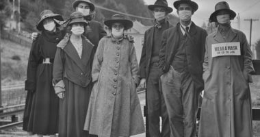 البصق المميت.. ارتدى القناع أو اذهب للسجن شعار حملات الحماية من إنفلونزا 1918