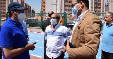 وزير الرياضة يتفقد المدينة الشبابية بالأسمرات