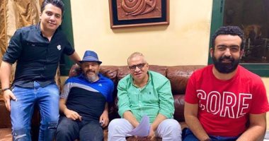 عمرو عبد الجليل مع هانى سلامة فى فيلمه الجديد "تحت تهديد السلاح"