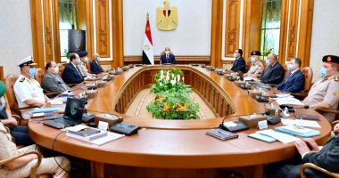 مجلس الدفاع الوطنى :الأمن الليبي جزء لا يتجزأ من الأمن القومي المصري والعربي