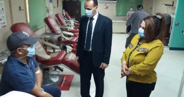 شاهد 6 من أعضاء الجيش الأبيض يتبرعون ببلازما المتعافين من كورونا فى سوهاج