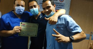 الجيش الأبيض.. تمريض مستشفى تمى الأمديد فى مواجهة كورونا