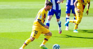 ألافيس ضد برشلونة.. ميسي يحقق رقمًا تاريخيًا فى الليجا متخطيا تشافى هيرنانديز