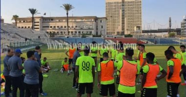 أسوان يتدرب على فترتين استعدادًا للمقاولون في ثاني وديات أبناء الجنوب
