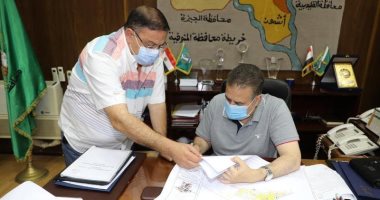 محافظ المنوفية يعتمد المخطط التفصيلى لمدينة بركة السبع وقرية ميت بره