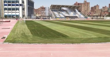 استعدادات مكثفة بالمركز الأولمبى لاستضافة نهائي دوري مراكز الشباب.. صور 