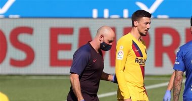 برشلونة يكشف طبيعة إصابة الفرنسي لينجليت فى بيان رسمى