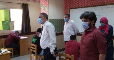 مدير عام فرع بنى سويف للتأمين الصحى يتفقد امتحانات دبلوم المعهد الفنى للتمريض