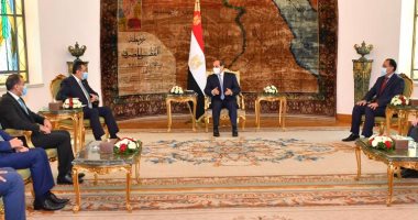 السيسى يتسلم رسالة من نظيره اليمنى عبد ربه منصور هادى تضمنت التقدير لمواقف مصر الداعمة لأمن واستقرار اليمن والمحيط الإقليمى.. الرئيس يؤكد الموقف المصرى الثابت إزاء دعم الحكومة اليمنية الشرعية الحالية 