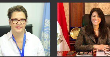 وزيرة التعاون الدولى تبحث تنفيذ الإطار الاستراتيجى للشراكة مع الأمم المتحدة