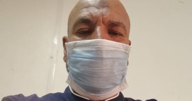 "البدرى" من الإسكندرية يشارك صورته بالكمامة التزامًا بالإجراءات الوقائية