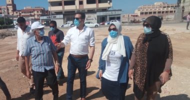 نائب محافظ بورسعيد يوجه بسرعة الانتهاء من كافة أعمال تطوير شارع البترول