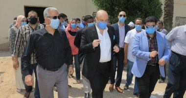  محافظ بني سويف يتفقد أعمال تطوير ورفع كفاءة واحة ميدوم السياحية