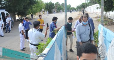 إجراءات أمنية مشددة بمحيط لجان الثانوية العامة بالإسكندرية.. صور