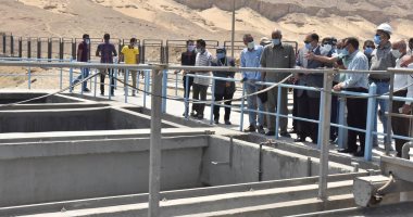 محافظ أسيوط يتفقد محطة معالجة صرف صحى المشايعة بـ 305 مليون جنيه (صور)