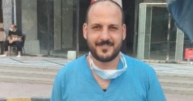 الجيش الأبيض.."مصطفى" إدارى بمستشفى كفر الدوار العام فى مواجهة فيروس كورونا