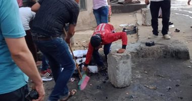 صور.. حملة مكبرة لرفع إشغالات المقاهى والمحلات والباعة الجائلين بالغربية