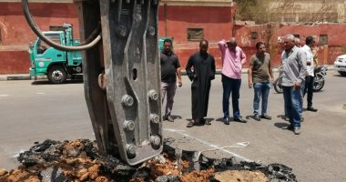 بدء تطوير ميدان الرئيس السيسى بالعوامية وشرق السكة الحديد بالأقصر.. صور