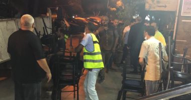 محافظة الجيزة ترصد جراج مخالفة بالدقى بعد تحويله لكافيه.. صور