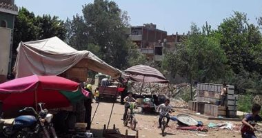 فض سوق قرية الكمايشة بتلا فى المنوفية منعا للتزاحم بسبب فيروس كورونا